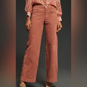 Pilcro Corduroy Wide Leg Pants